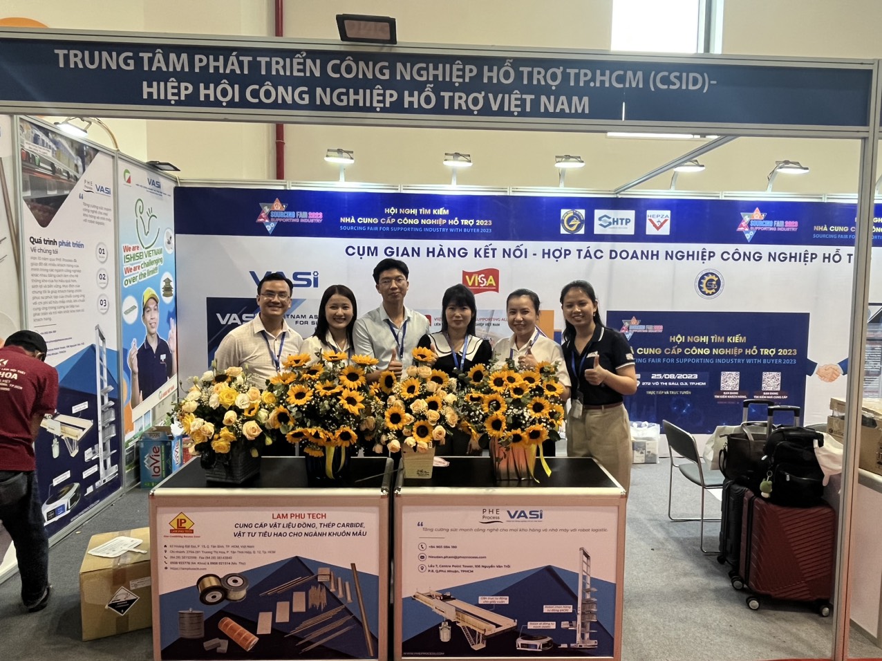 PHE PROCESS TẠI TRIỄN LÃM VIMF – “TRIỂN LÃM CÔNG NGHIỆP VÀ SẢN XUẤT VIỆT NAM 2023” Ở BÌNH DƯƠNG